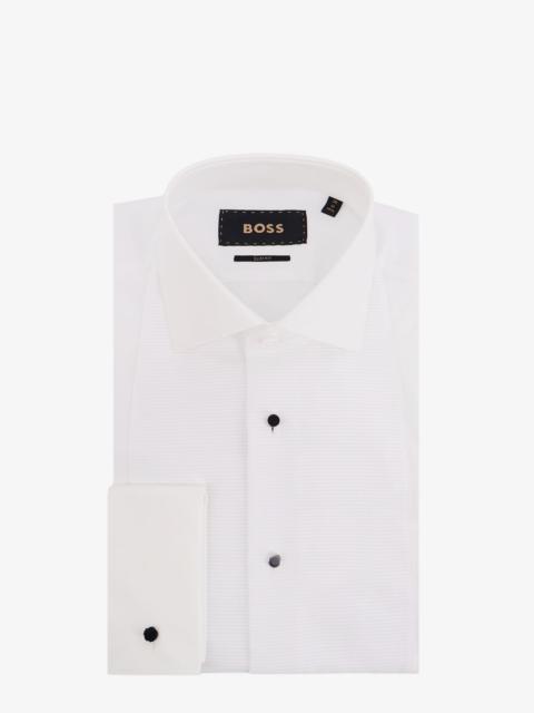 BOSS Boss Cotton Shirt White Men
