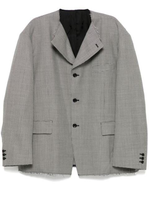 BLACK COMME des GARÇONS single-breasted blazer
