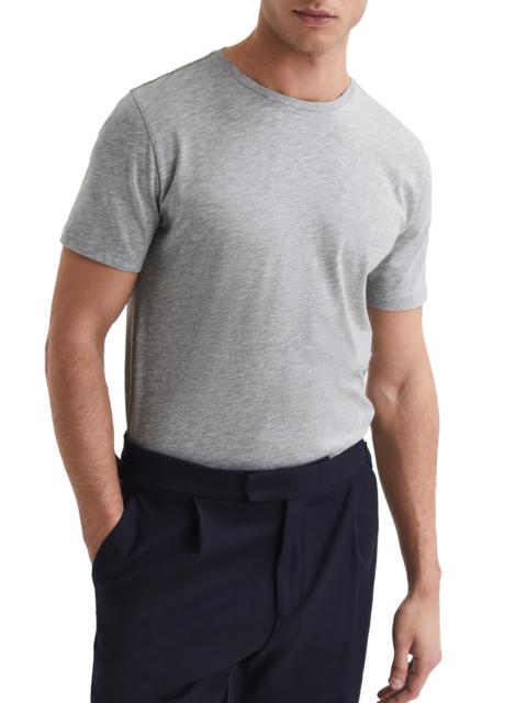 REISS Reiss Bless Marl T-Shirt in Grey Marl at Nordstrom