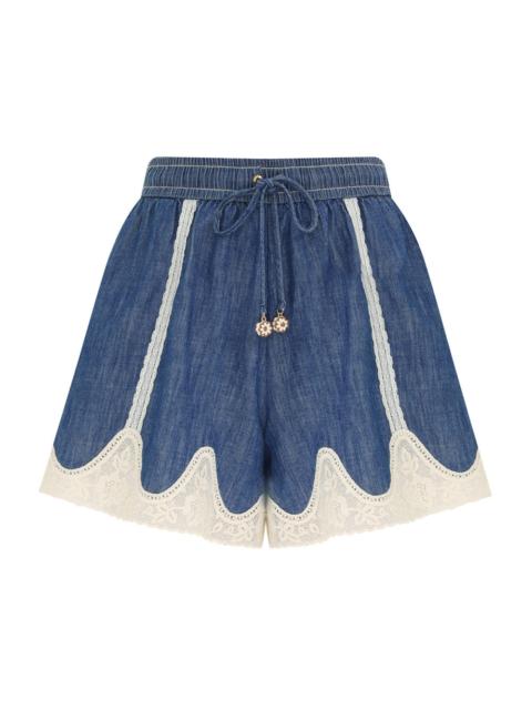 Zimmermann Awaken Denim Short