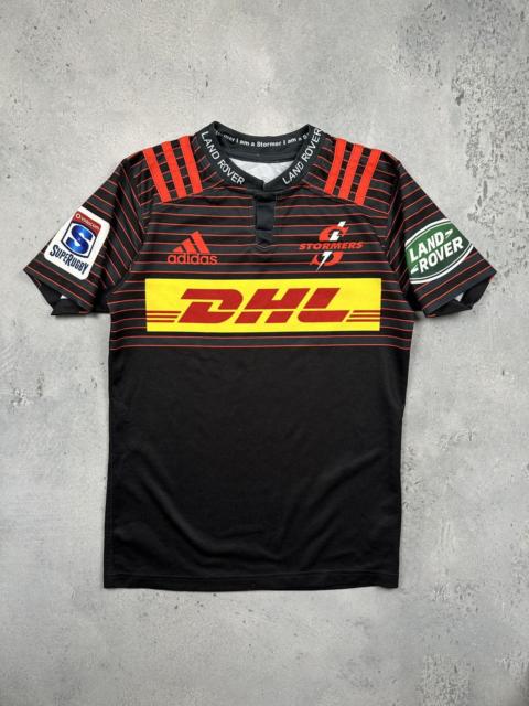 adidas Adidas Stormers Rugby Jersey DHL Land Rover Super Rugby 00s
