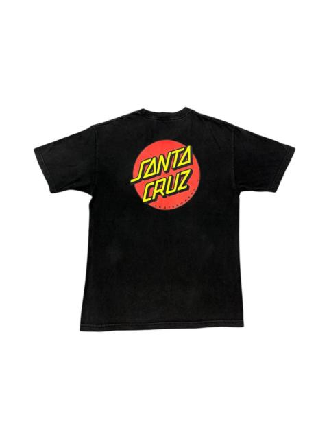 Other Designers Vintage Santa Cruz Skateboards Sun faded Backhit logo Tshirt