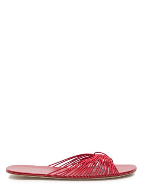 The Row The Row Sara Leather Thong Sliders