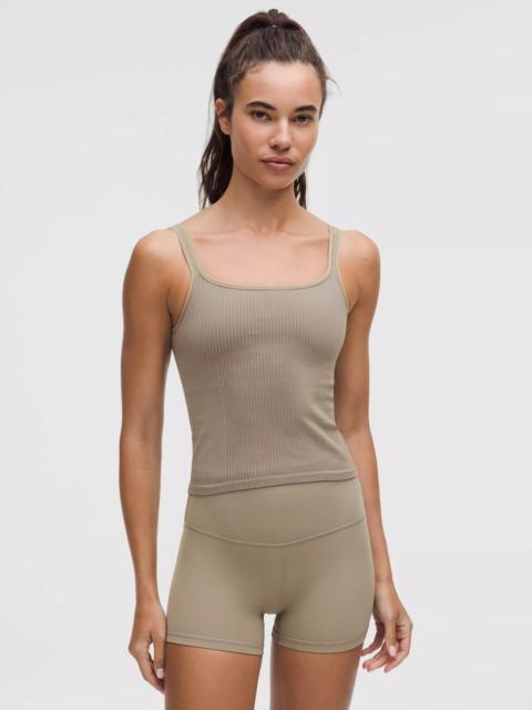 lululemon Ebb to Street Scoop-Neck Cropped Tank Top *Light Support, B/C Cup
