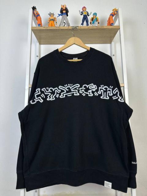 Other Designers KEITH HARING X UNIQLO BLACK SWEATSHIRT