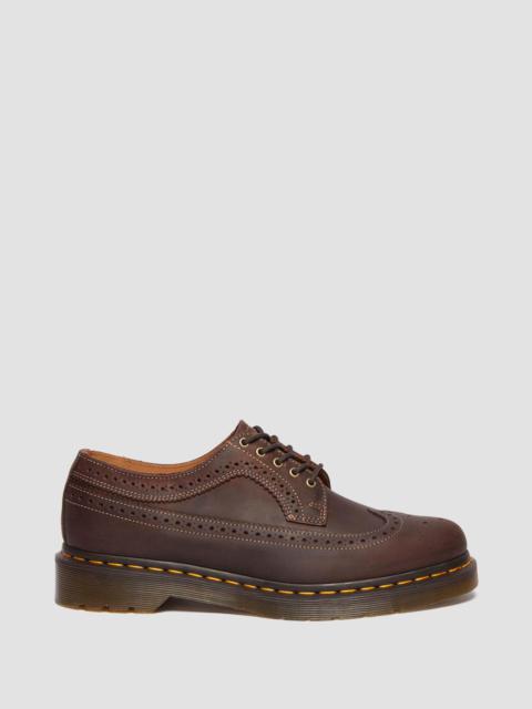 Dr. Martens 3989 Crazy Horse Leather Brogue Shoes