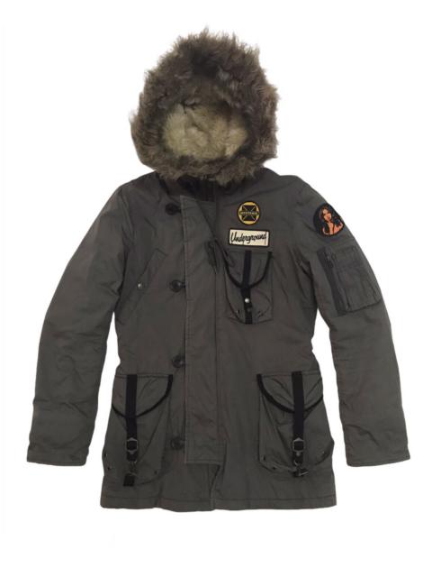 Hysteric Glamour Hysteric Glamour Underground Cargo Pockets Hooded Jacket