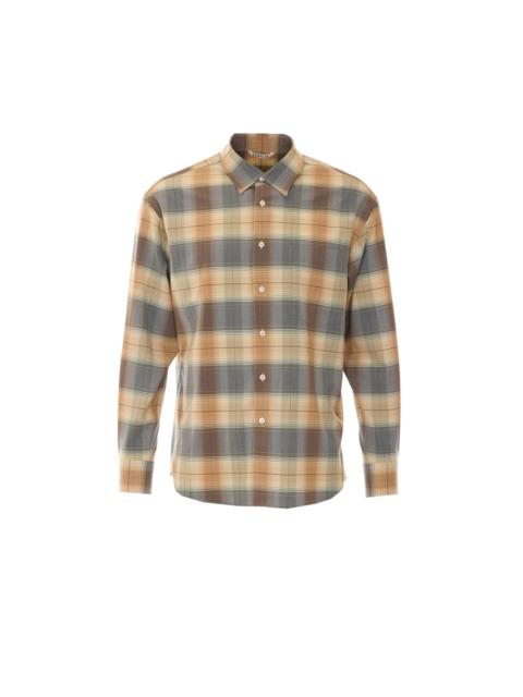 AURALEE Auralee Men Super Light Check Shirt