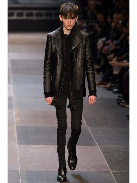SAINT LAURENT SLP - Hedi Slimane - F/W 13 - D02 Light Waxed Denim Jean