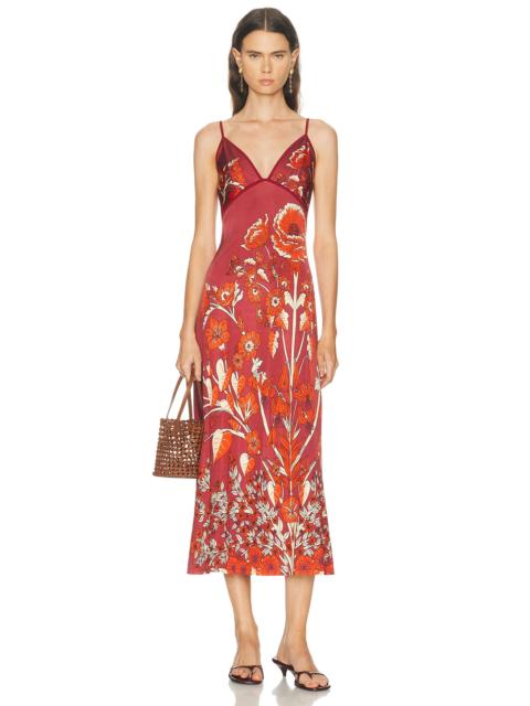 Johanna Ortiz Sendero De Astromelias Ankle Dress