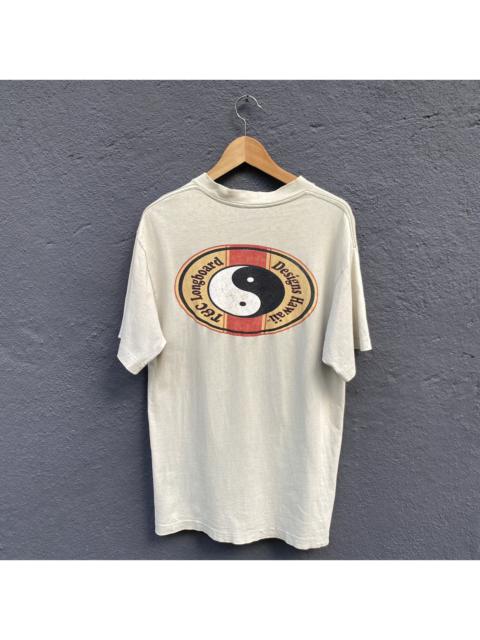 Other Designers Vintage 90s T&C Longboard Design Hawaii Single Stitch Tee