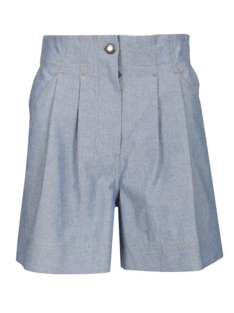 Moncler Grenoble Moncler Grenoble Women Chambray Cotton Shorts