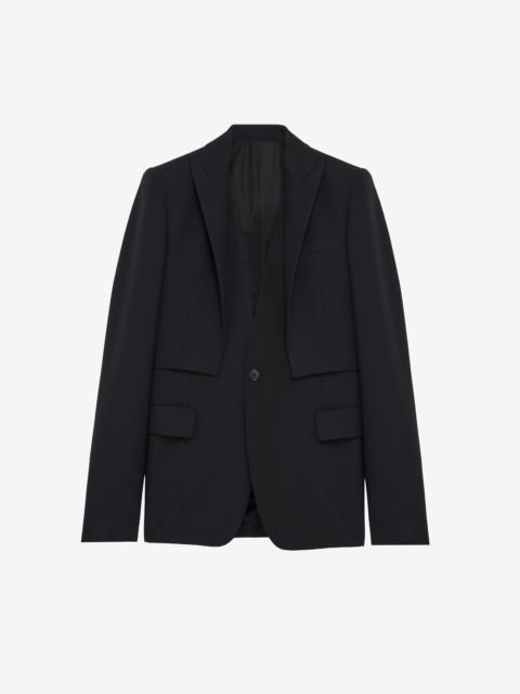 Alexander McQueen Trompe-l'œil Single-breasted Jacket
