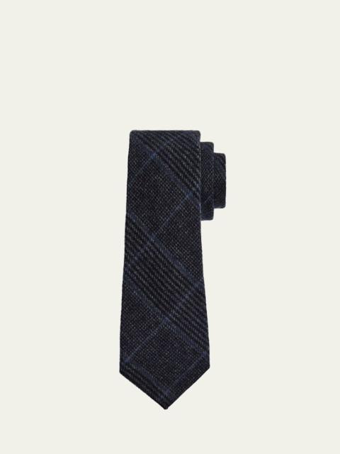 Ralph Lauren Men's Wool, Silk and Cashmere Glen Plaid Tie