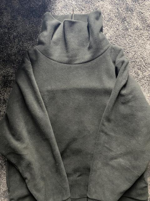 Kapital Reverse Fleece Big Highneck Sweatshirt, Black, Size 3