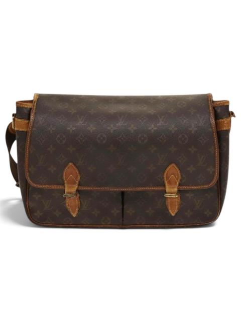 Louis Vuitton Gibeciere leather handbag