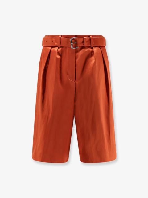 Dries Van Noten Dries Van Noten Cotton Blend Bermuda Shorts Orange