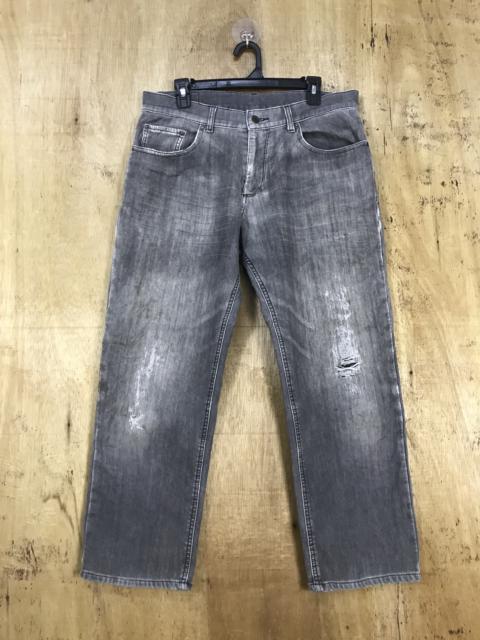 Other Designers United - United Pallette Distressed Faded Denim Jean