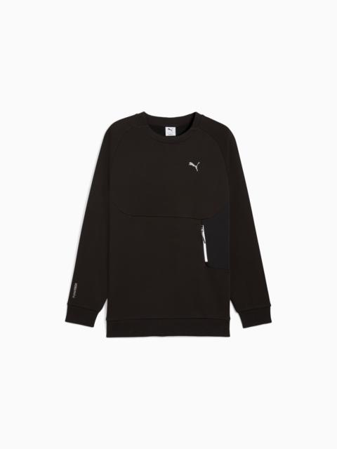 PUMA PUMATECH Men's Relaxed Crew Neck Sweatshirt