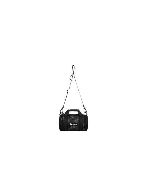 Supreme Mesh Mini Duffle Bag "SS 25 - Black"