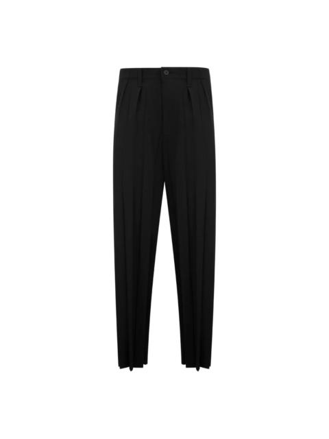 ISSEY MIYAKE OCTOBER AW25 EDGE ENSEMBLE PANTS - BLACK