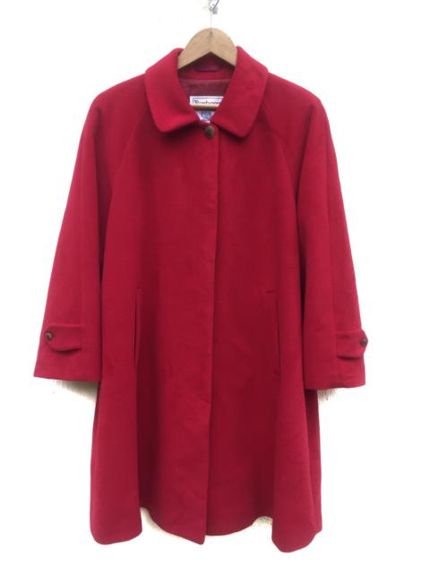 Other Designers Burberry Prorsum - Red burberrys wool trench coat