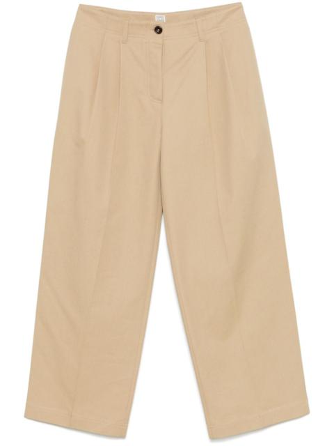 Totême Toteme Women Organic Cotton Chino Trousers