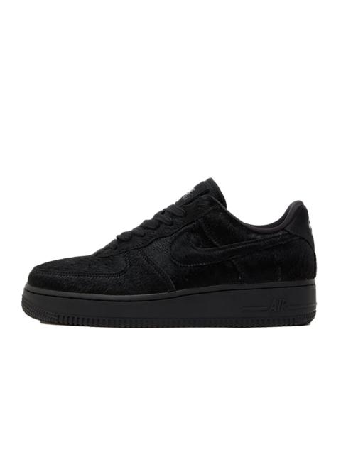 Nike AIR FORCE 1 '07 WMNS "Triple Black Pony Hair"