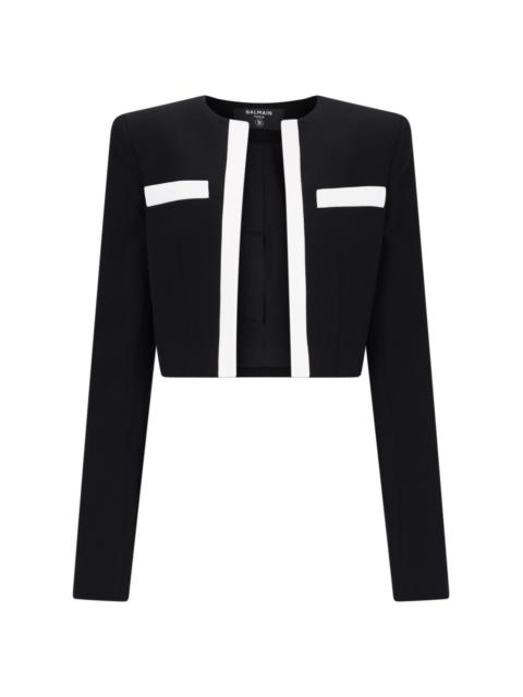 Balmain SPENCERE CROPPED SWEATER