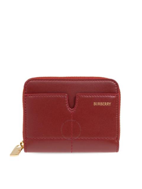 Burberry Logo-Embossed Calf Leather Wallet