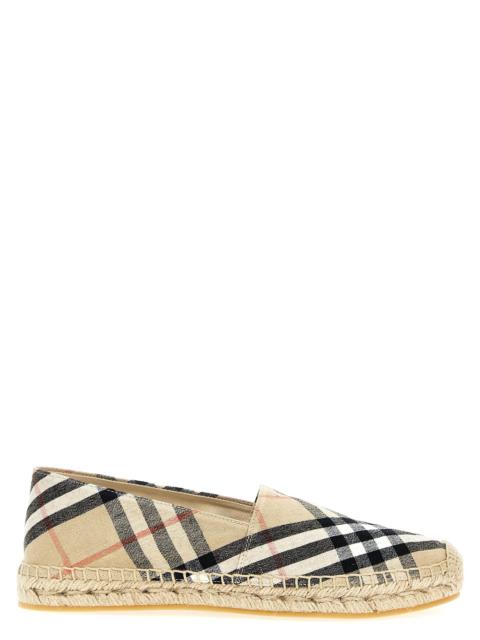 Burberry Women Check Espadrilles