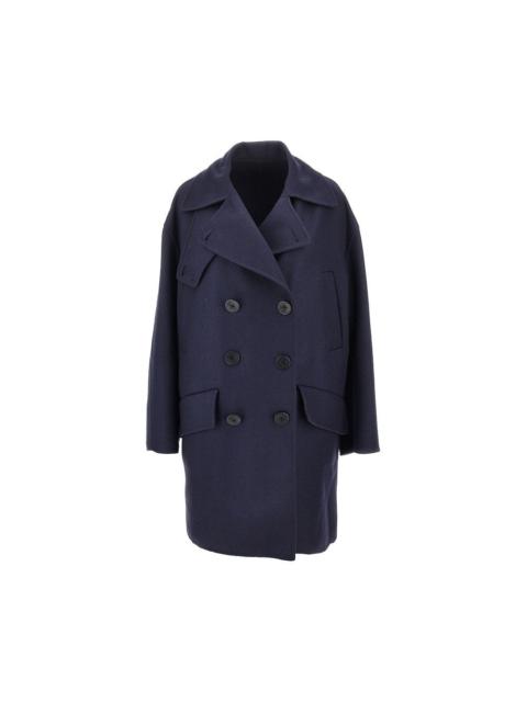 Other Designers Seafarer 'Silence' Double-breasted Coat Blue