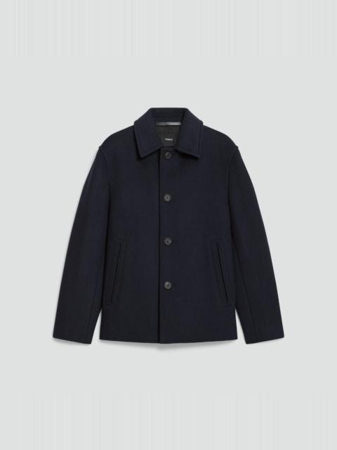 Theory Peacoat in Plush Melton