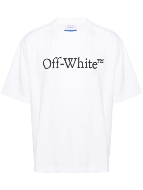 Off-White Off-White Men Big Bookish Cotton T-Shirt