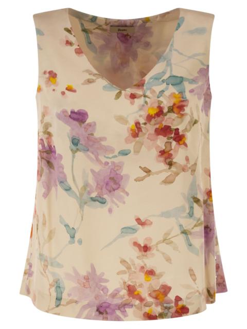 Herno Herno Women Floral Print Top