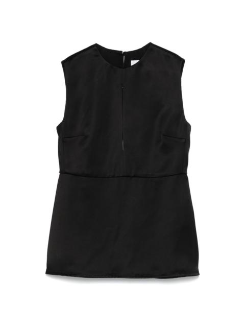 Jil Sander satin vest