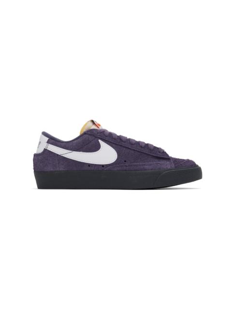 Purple & White Blazer Low '77 Vintage Sneakers