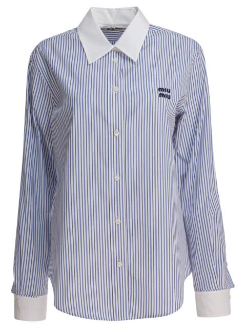 Miu Miu Miu Miu Cotton Poplin Shirt