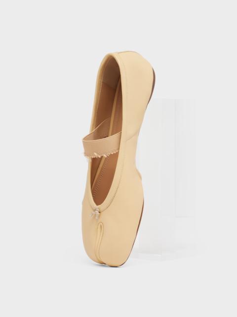 Maison Margiela Tabi elastic band ballerina