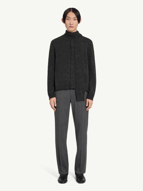 MM6 Maison Margiela Scarf knit cardigan