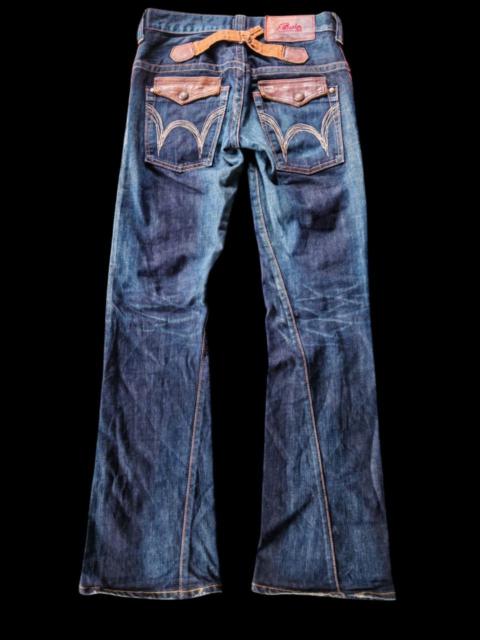 Other Designers 🔥90s Style Flared Spiral Edwin Sick Mudwash Jeans