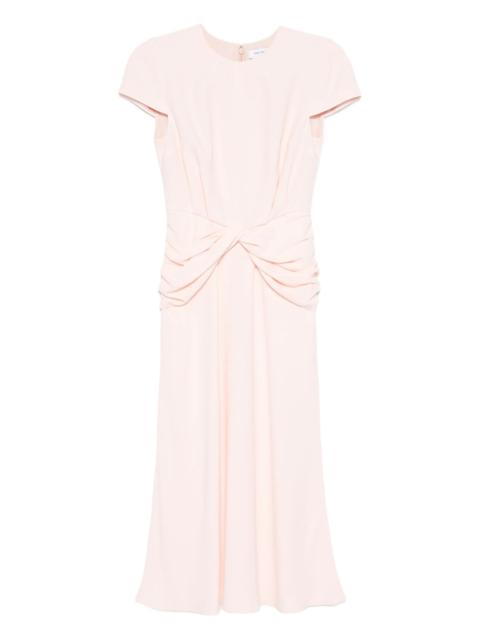 Alexander McQueen twist-detail midi dress