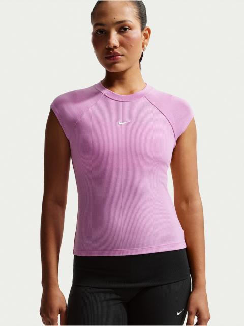 Nike Nike Sportswear Chill Knit Women's Tight Short-Sleeve Ribbed Top