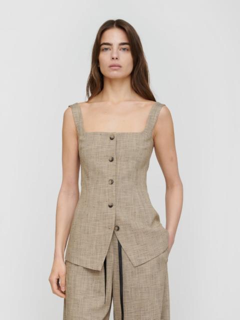 Nanushka Slub Tailoring Vest