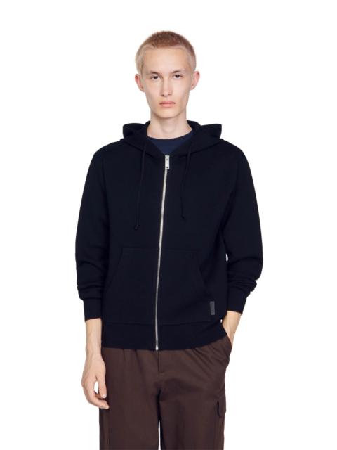Sandro SANDRO Oversized sweatshirt in Black at Nordstrom