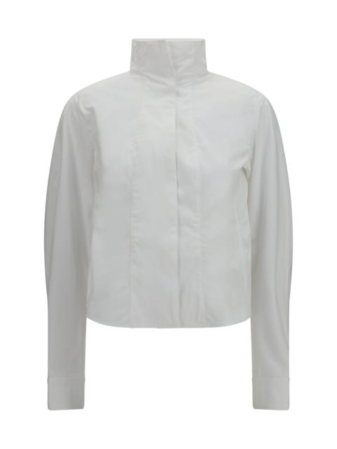 JACQUEMUS Jacquemus Tulipe Cotton-poplin Shirt White