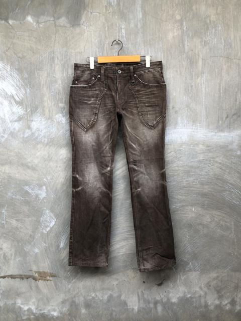 Other Designers Le Grande Bleu (L.G.B.) - THRASHED💥 Nicole Club For Men Washed Denim