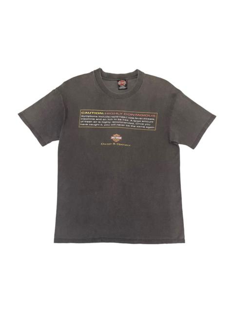 Other Designers 90s Sunfaded Vintage Harley Davidson “highly contagious”