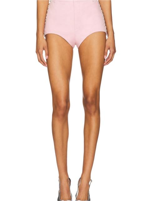 RETROFÊTE Sabine Suede Short