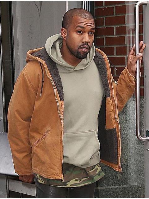 Vintage Carhartt Detroit Hooded Kanye West Style Jacket